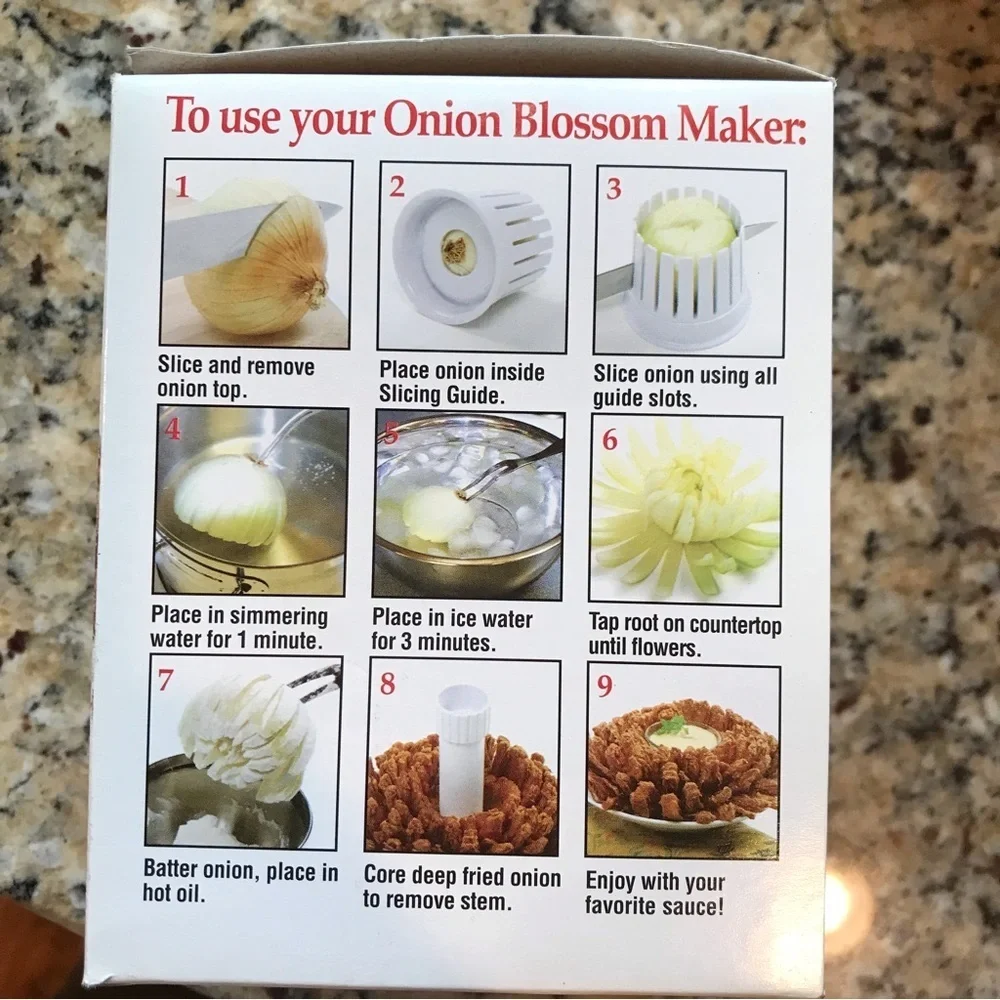 ▪️Onion Blossom Maker